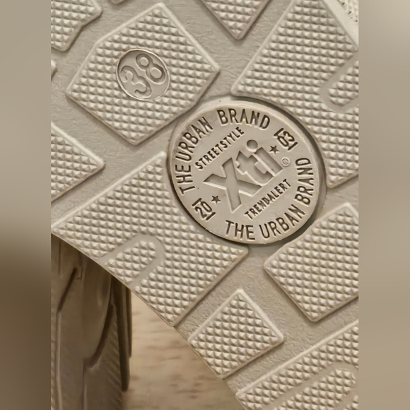 Xti The Urban Brand Wedge Ankle Booty with Rhinestones, NWT, Size 38 (7.5) - Picture 8 of 11